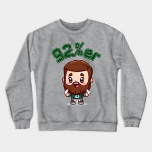 Jason Kelce 92% New Heights Kawaii Crewneck Sweatshirt